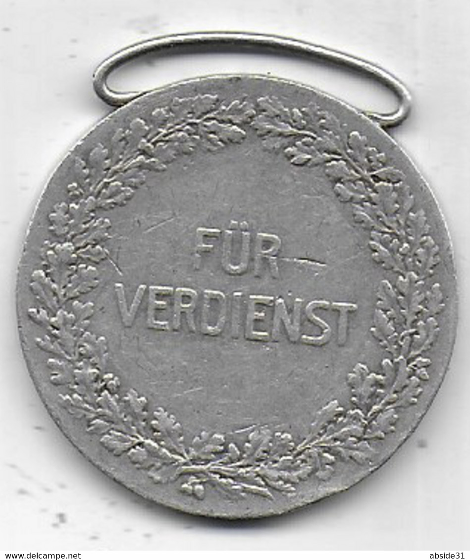ALLEMAGNE  -   Médaille En Argent Friedrich II Grossherzog Von Baden - Duitsland