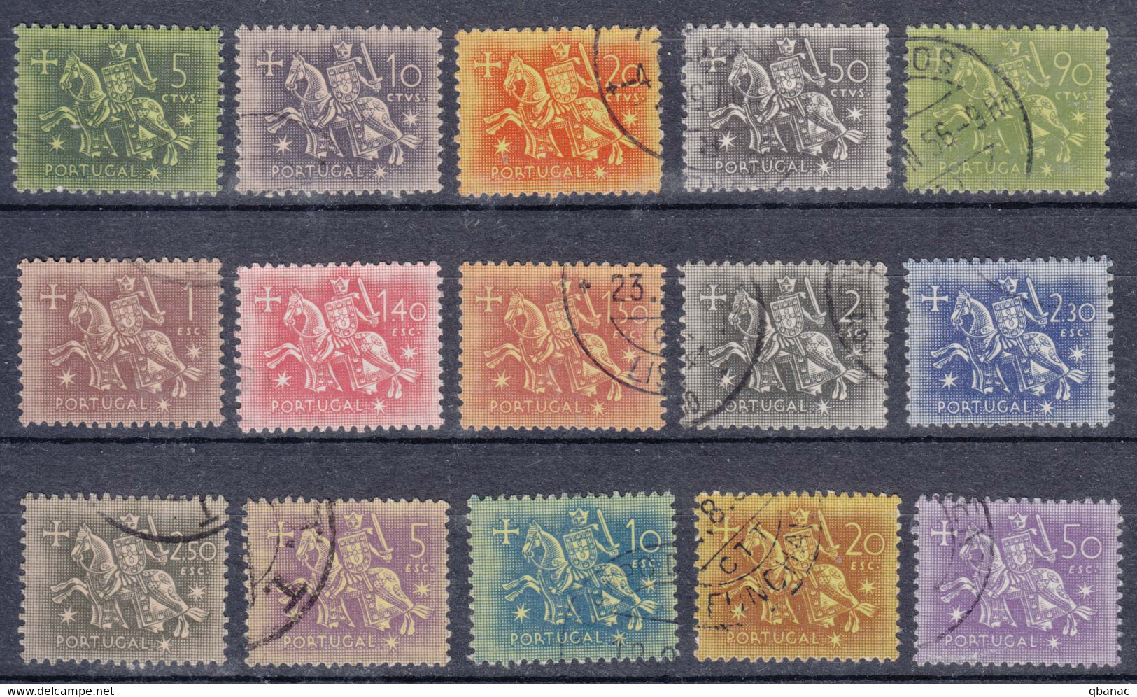 Portugal 1953 Mi#792-806 Used - Gebraucht