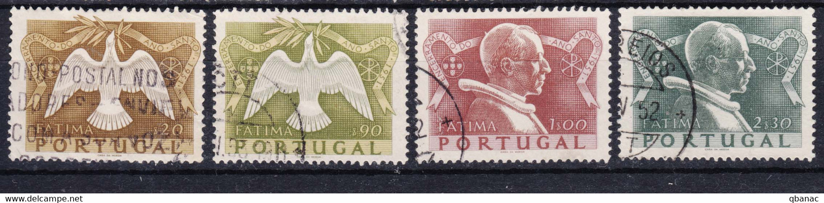 Portugal 1951 Mi#762-765 Used - Usado