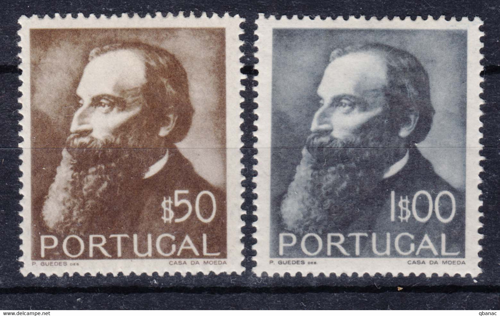 Portugal 1951 Mi#758-759 Mint Hinged - Ungebraucht