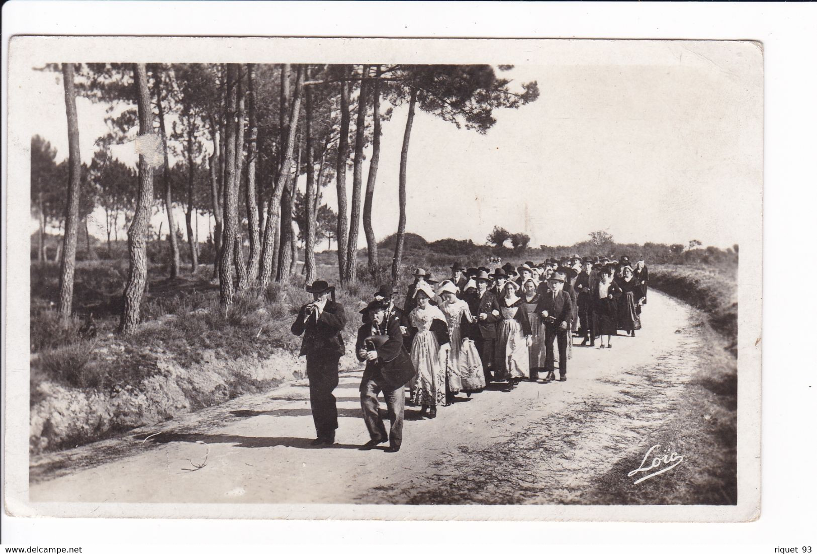 Lot 2 Cp - Enivrons De VANNES - Noce Bretonne - Noce Bretonne à Table - Personajes