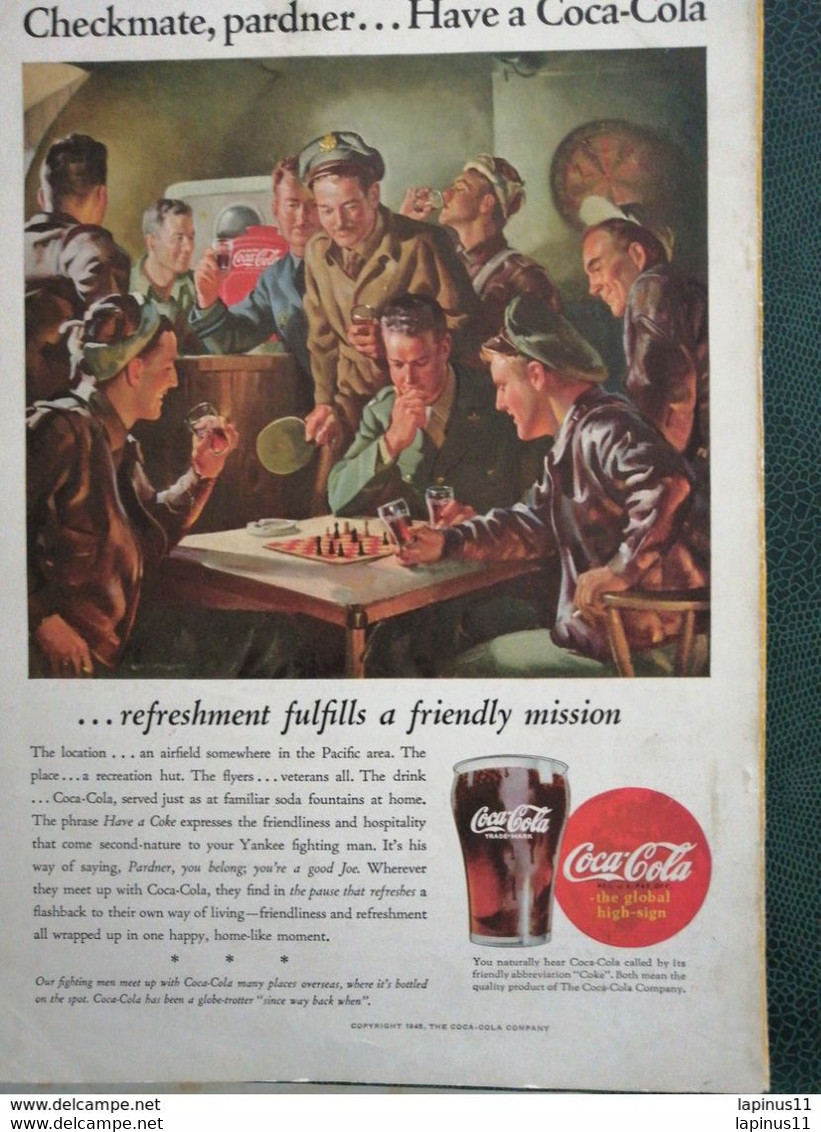 Coca-Cola Copy Write Original 1945 Publicité > Coca-Cola > Affiches Publicitaires - Affiches Publicitaires