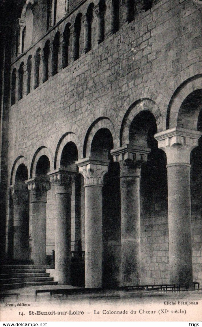 St. Benoît Sur Loire - La Colonnade Du Choeur (XIe Siècle) - Ouzouer Sur Loire