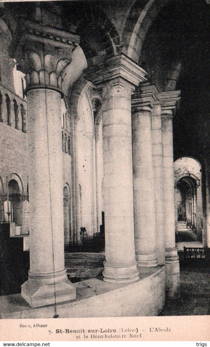 St. Benoît Sur Loire - L'Abside Et Le Déambulatoire Nord - Ouzouer Sur Loire