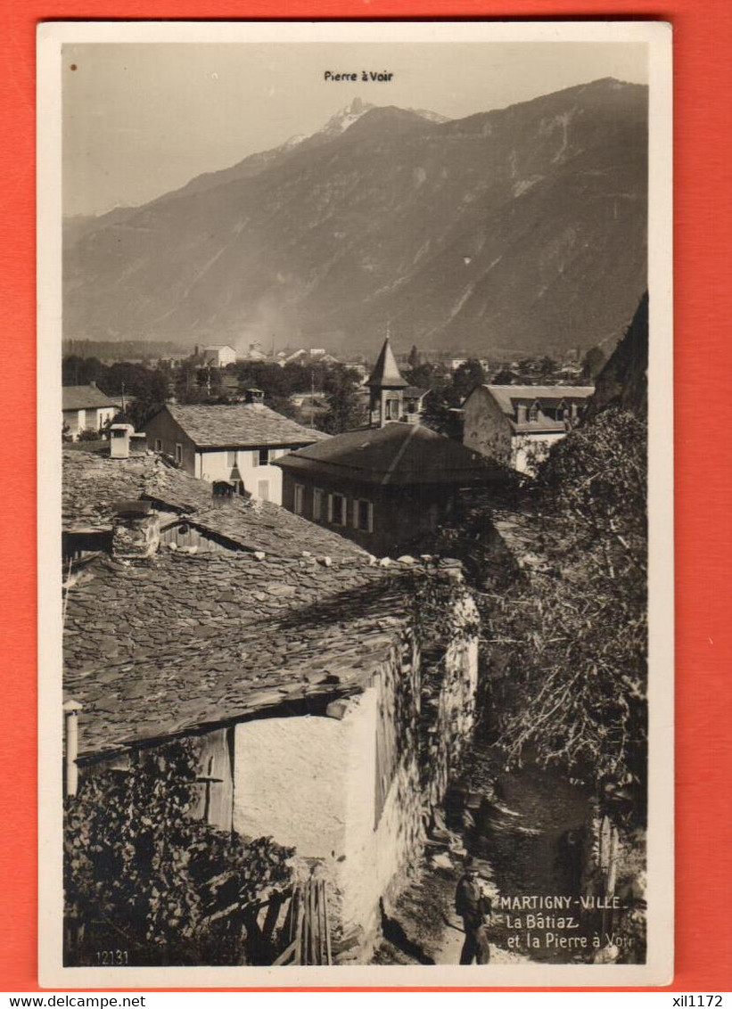 LAA-05 Martigny-Ville La Bâtiaz Et La Pierre à Voir. Timbre De TEll Mais Non Circulé. Perrochet-M. 12331 - Martigny