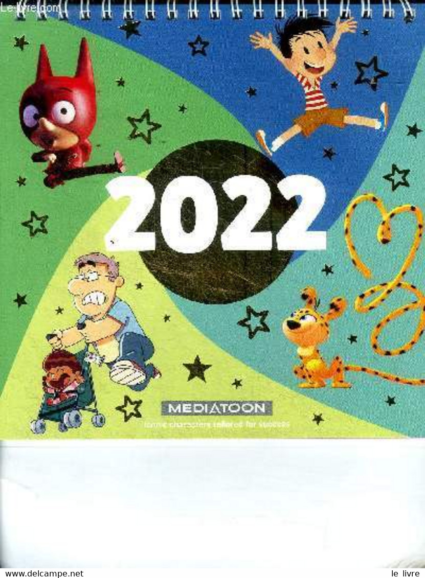 2022 Calendrier Mediatoon - Collectif - 2022 - Agendas & Calendarios