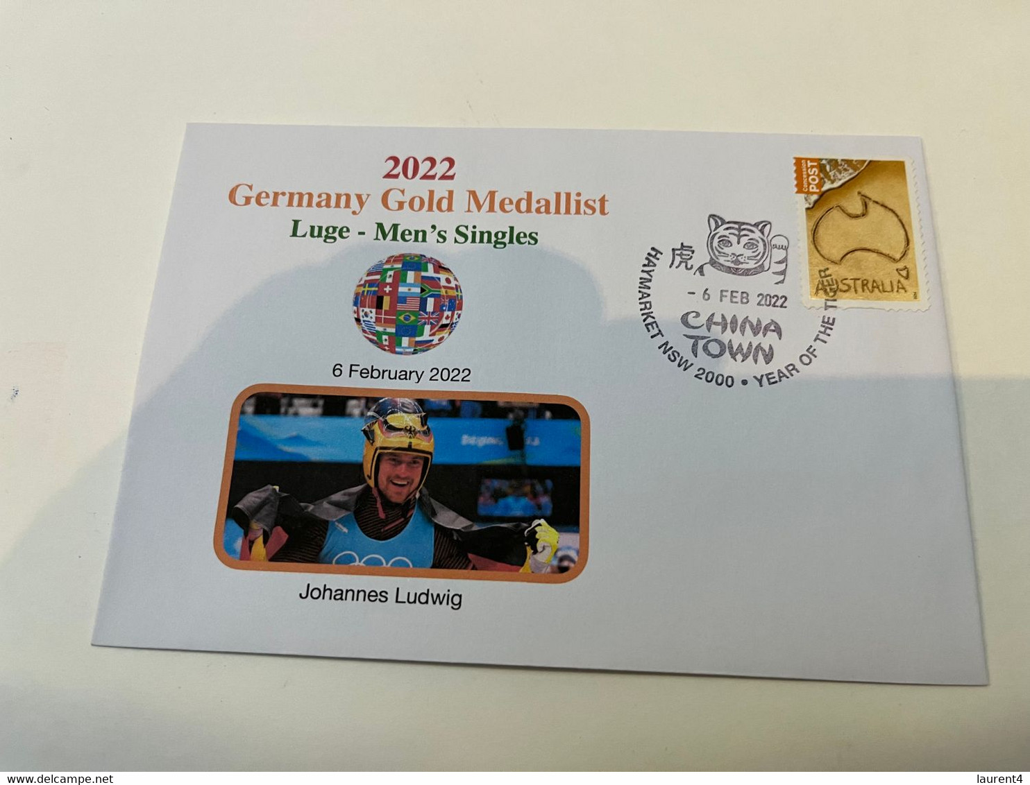 (2 G 51) China Beijing Winter Olympic Games 2022 - Germany Gold  - Luge Men's Single - Invierno 2022 : Pekín
