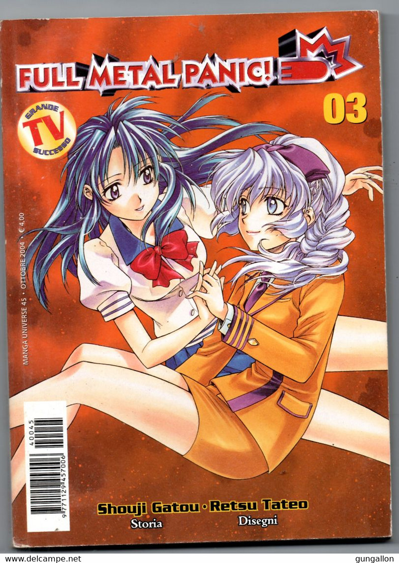 Ful Metal Panic (Planet Manga . 2004) N. 3 - Manga