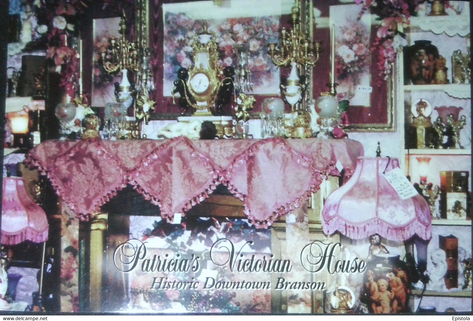 ► Patricia's Victorian House - Branson - Missouri (  Addressed To France In 1996 ) - Branson