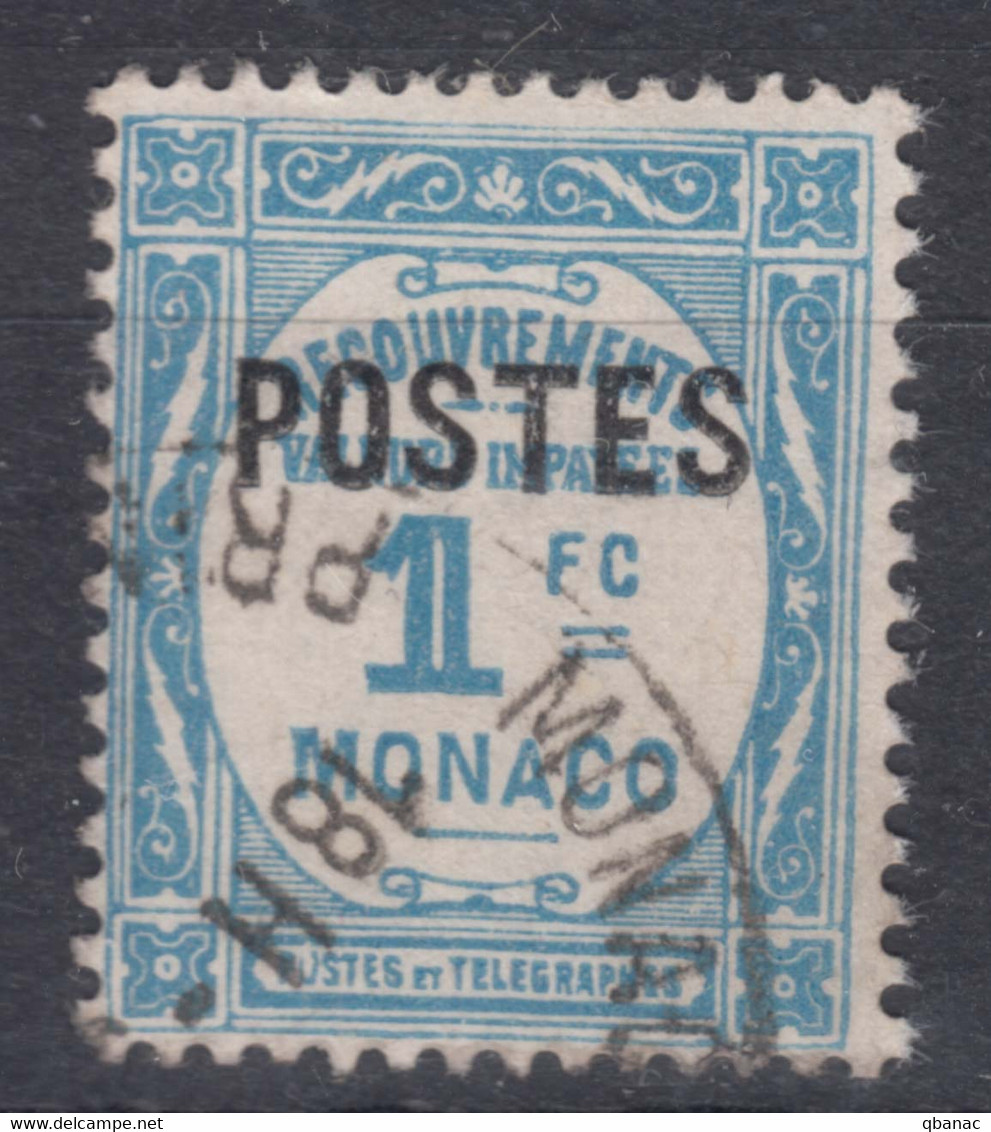 Monaco 1937 Mi#159 Used - Usados