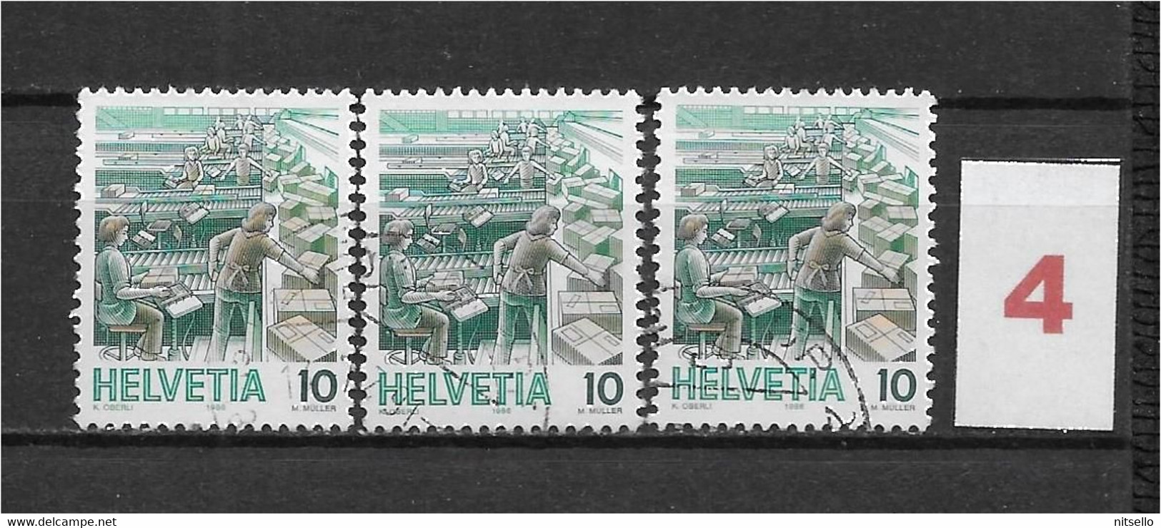 LOTE 1530A /// SUIZA YVERT Nº: 1251 - CATALOG./COTE: 2,40€ ¡¡¡ OFERTA - LIQUIDATION - JE LIQUIDE !!! - Used Stamps