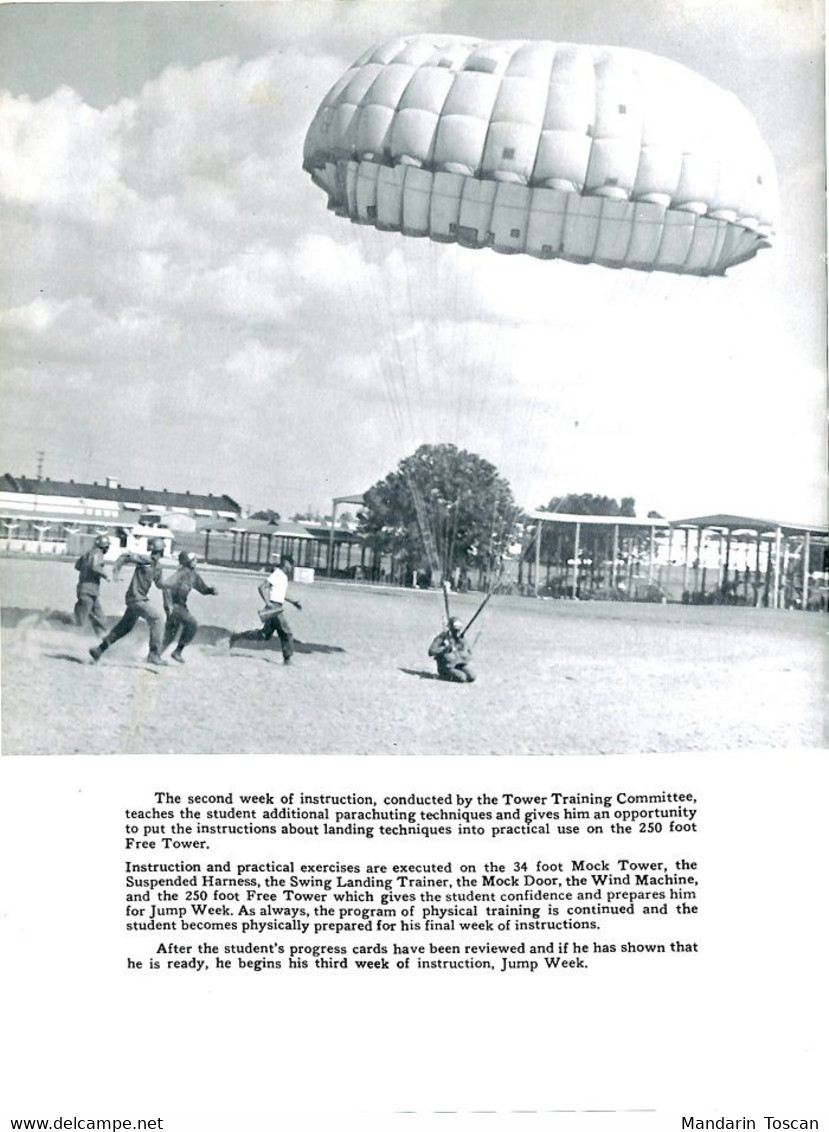 Welcome To Fort Benning (1970) (US Army Airborne Parachutistes) - Forces Armées Américaines