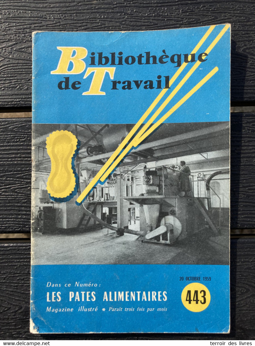 BT 443 1959 Les Pates Alimentaires établissements Cartier Millon GRENOBLE BERNIN - Alpes - Pays-de-Savoie