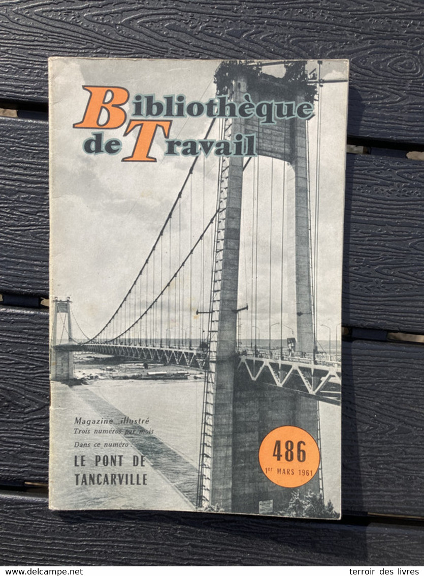 BT 486 1961 Le Pont De TANCARVILLE - Normandie