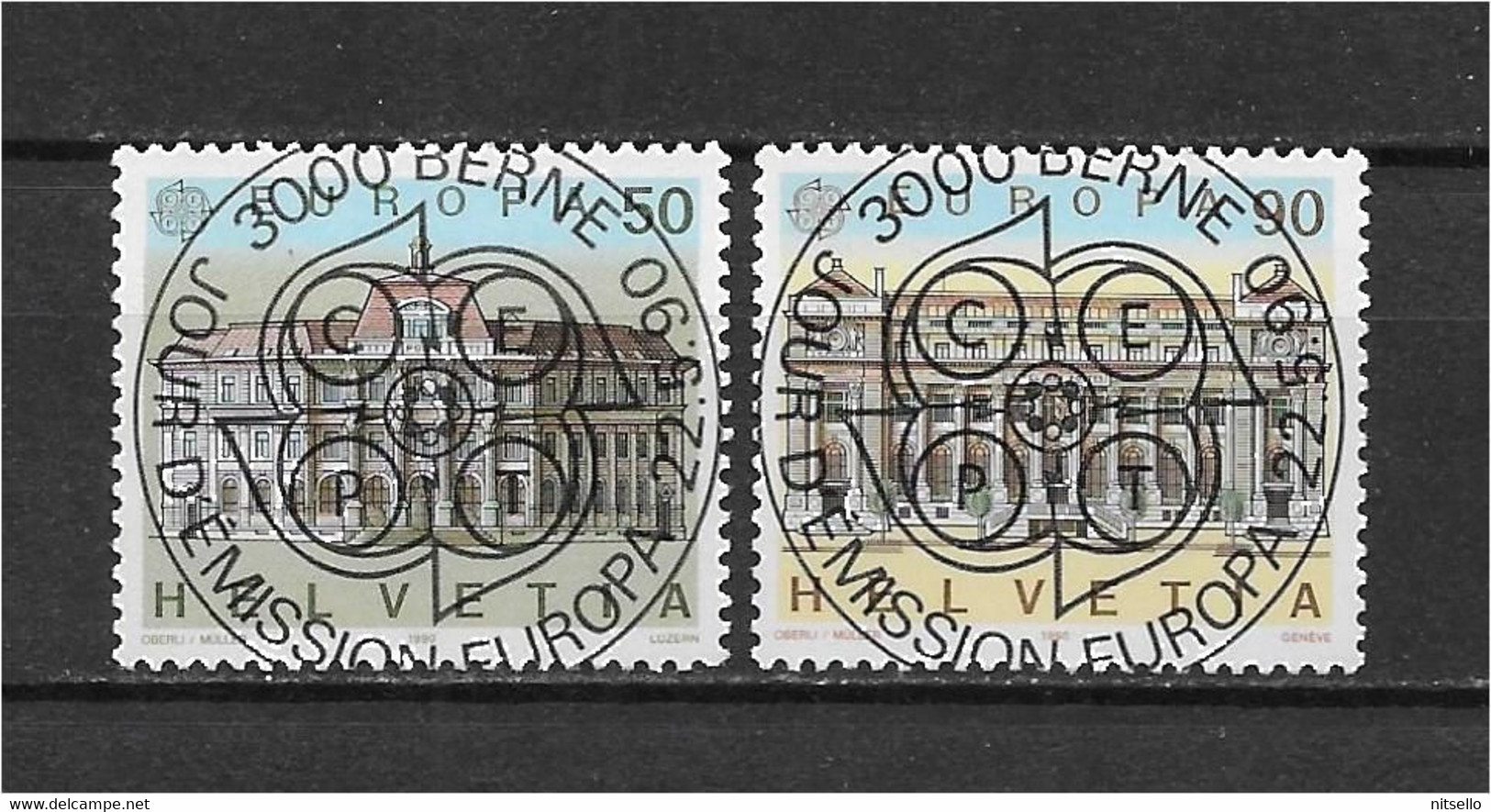 LOTE 1530A /// SUIZA YVERT Nº: 1347/1348  ¡¡¡ OFERTA - LIQUIDATION - JE LIQUIDE !!! - Used Stamps