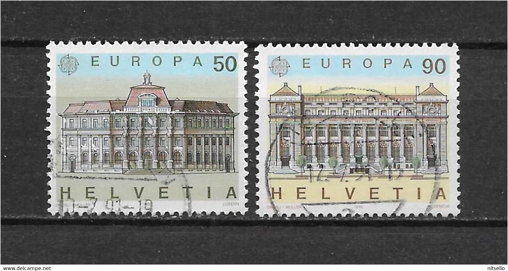 LOTE 1530A /// SUIZA YVERT Nº: 1347/1348  ¡¡¡ OFERTA - LIQUIDATION - JE LIQUIDE !!! - Used Stamps