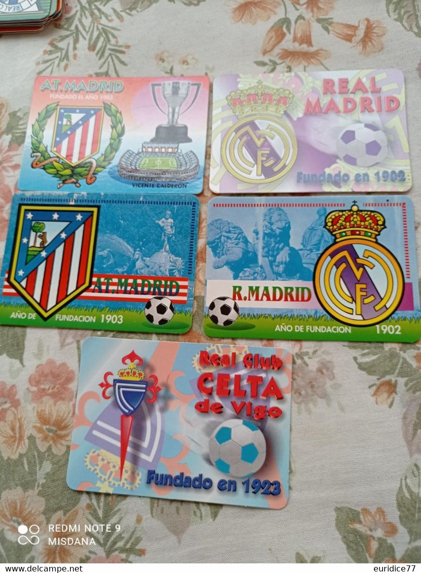 Lote De Calendarios De Bolsillo Originales (no Copias) De Equipos De Futbol Españoles - Small : 2001-...