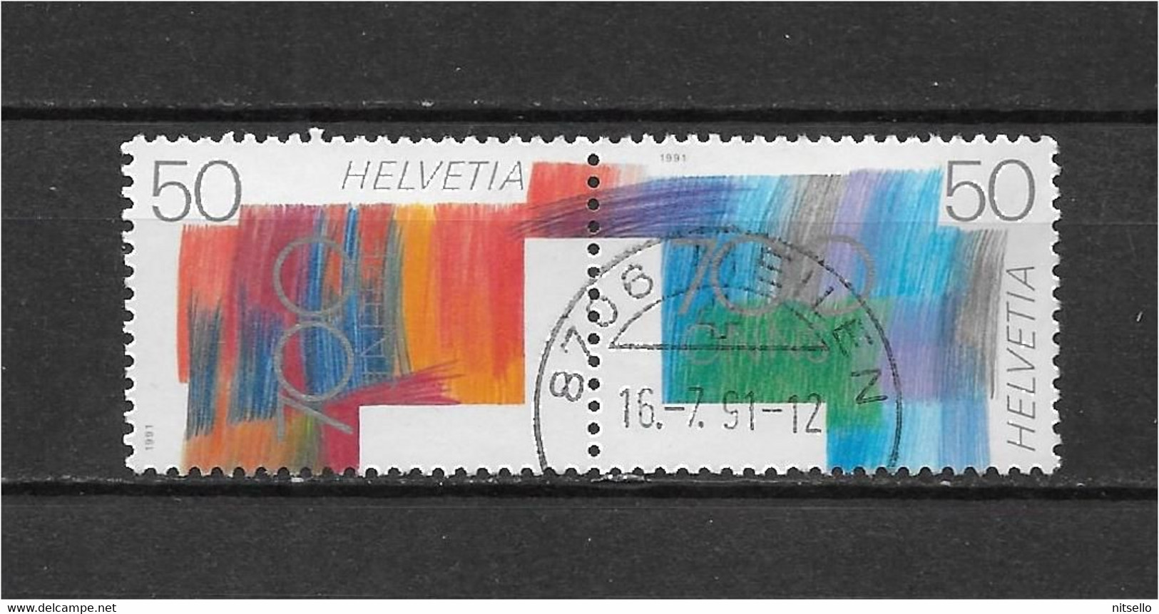 LOTE 1530A /// SUIZA YVERT Nº: 1368/1369  ¡¡¡ OFERTA - LIQUIDATION - JE LIQUIDE !!! - Used Stamps