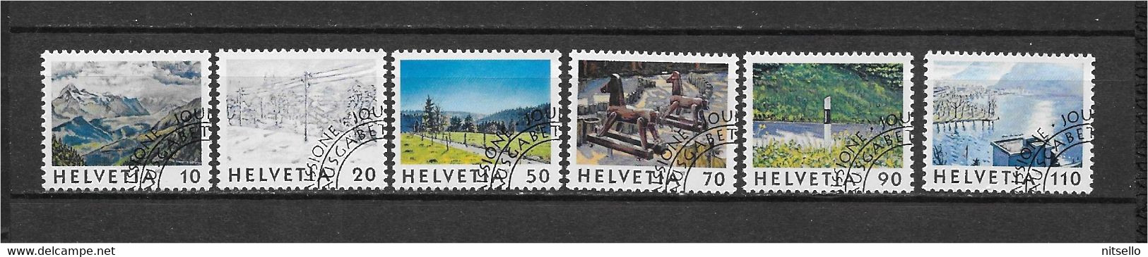 LOTE 1530  /// SUIZA YVERT Nº: 1568/1573  ¡¡¡ OFERTA - LIQUIDATION - JE LIQUIDE !!! - Used Stamps