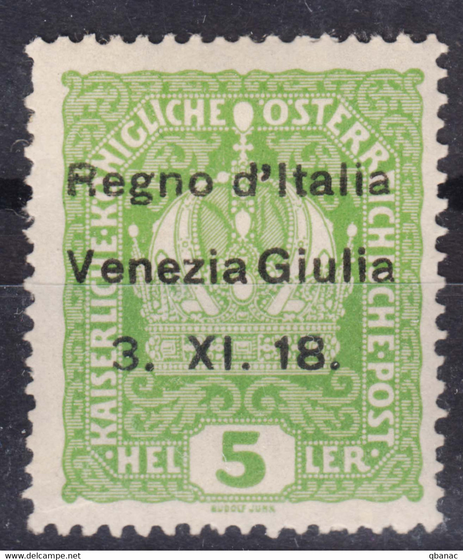 Italy Venezia Giulia 1918 Sassone#2 Mint Hinged - Venezia Giuliana