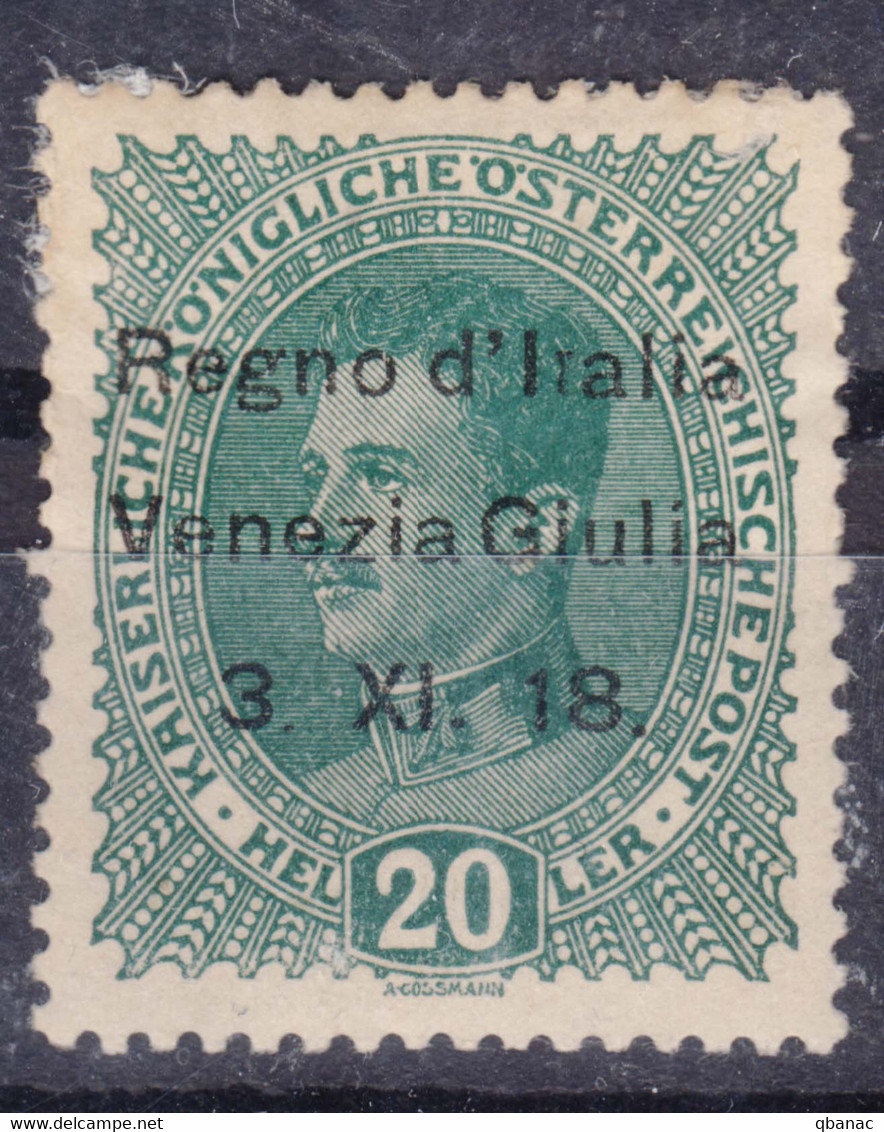 Italy Venezia Giulia 1918 Sassone#7 Mint Hinged - Vénétie Julienne