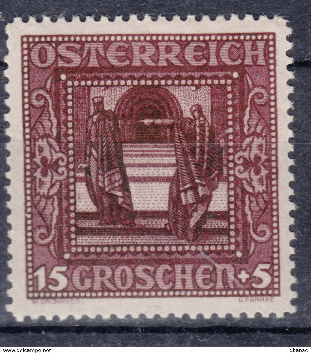 Austria 1926 Mi#490 I (fomat 27,5/28,5 Mm) Mint Hinged - Ungebraucht