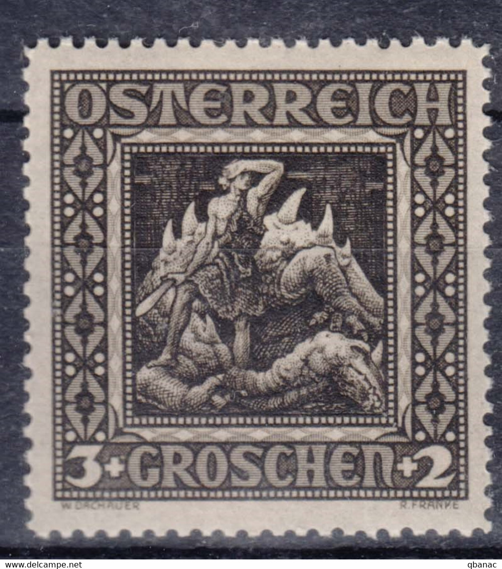 Austria 1926 Mi#488 I (fomat 27,5/28,5 Mm) Mint Hinged - Ungebraucht