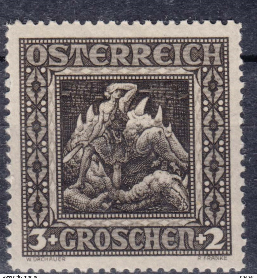 Austria 1926 Mi#488 I (fomat 27,5/28,5 Mm) Mint Hinged - Ungebraucht