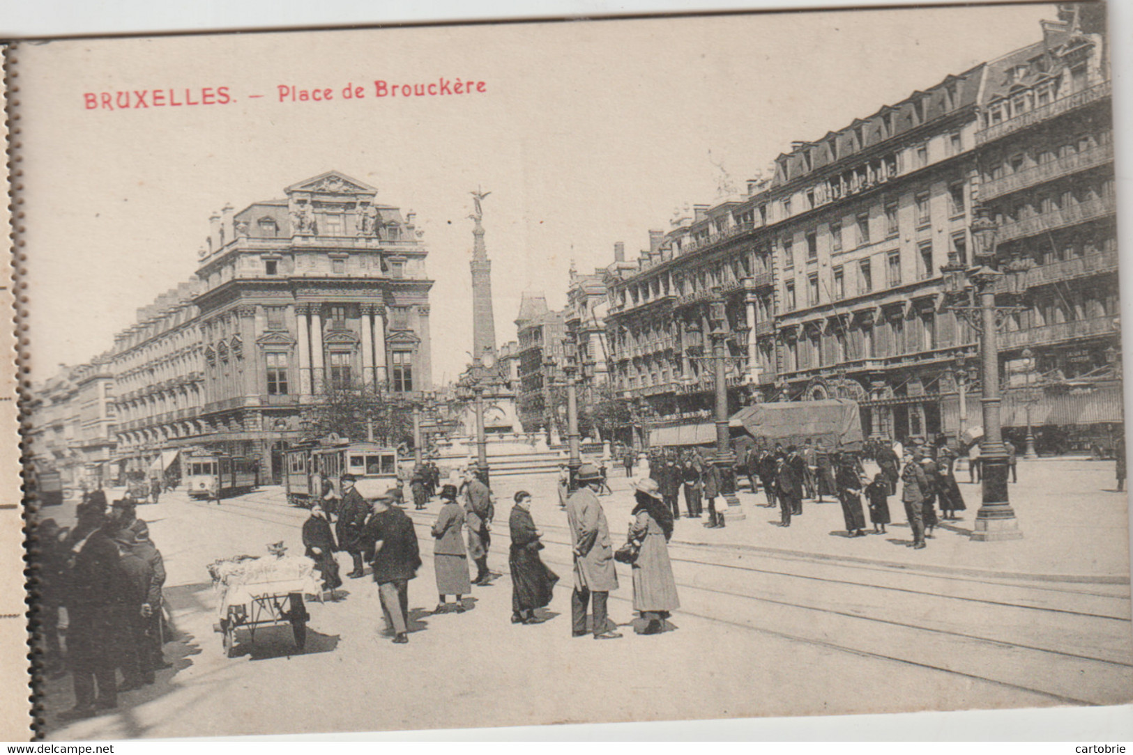 Belgique - BRUXELLES - Album Carnet De 10 Cartes Postales - Animations - Lotes Y Colecciones