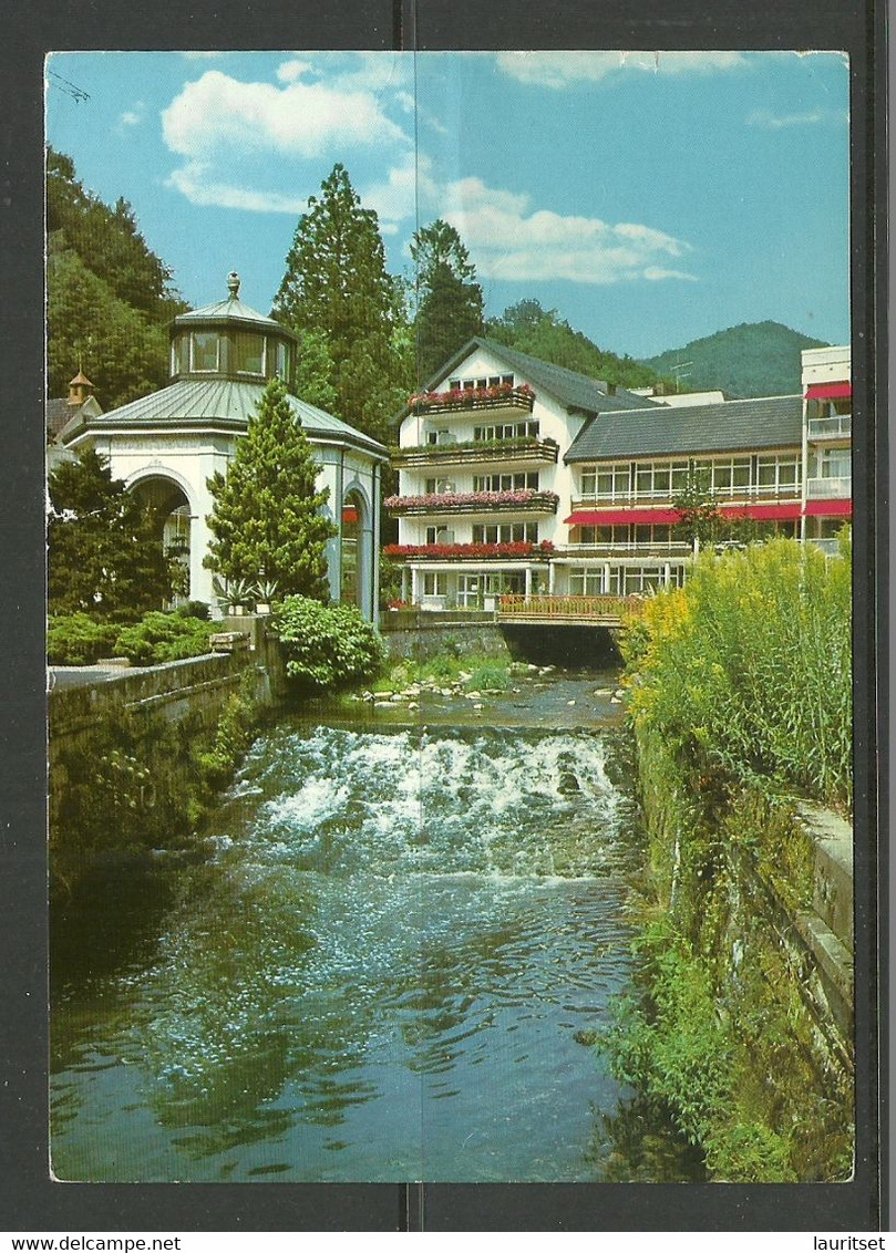 Deutschland BAD PETERSTAL Fachkrankenhaus F. Innere Krankenheiten (gesendet 1992, Mit Briefmarke) - Bad Peterstal-Griesbach