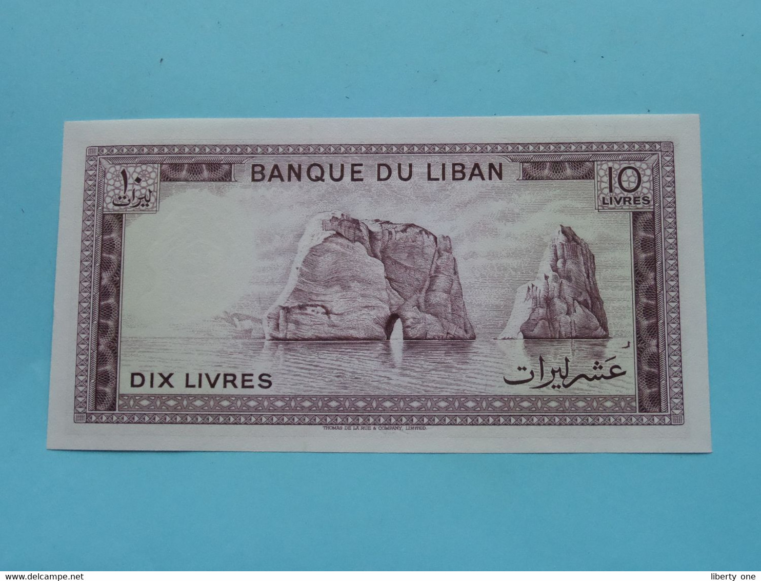 10 Dix LIVRES () Banque Du LIBAN ( For Grade See SCANS ) UNC ! - Líbano