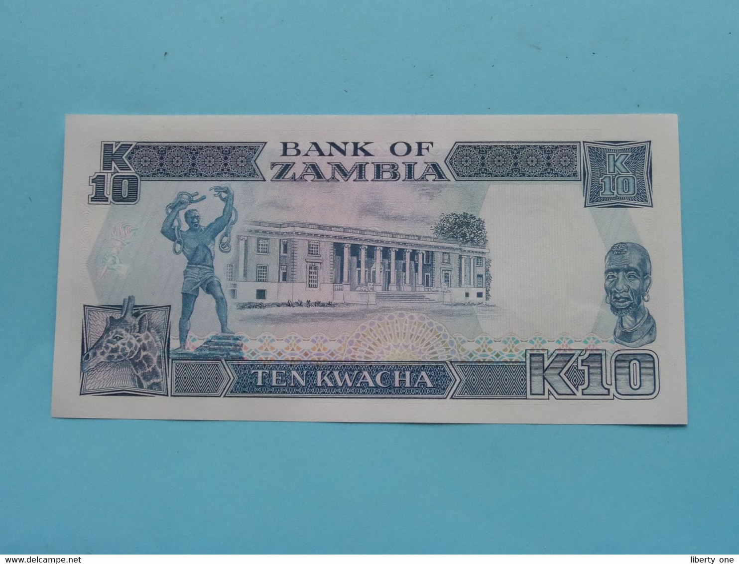 K10 Ten KWACHA ( A/F 2525042 - Sign 9 ) Bank Of ZAMBIA ( For Grade See SCANS ) UNC ! - Zambia