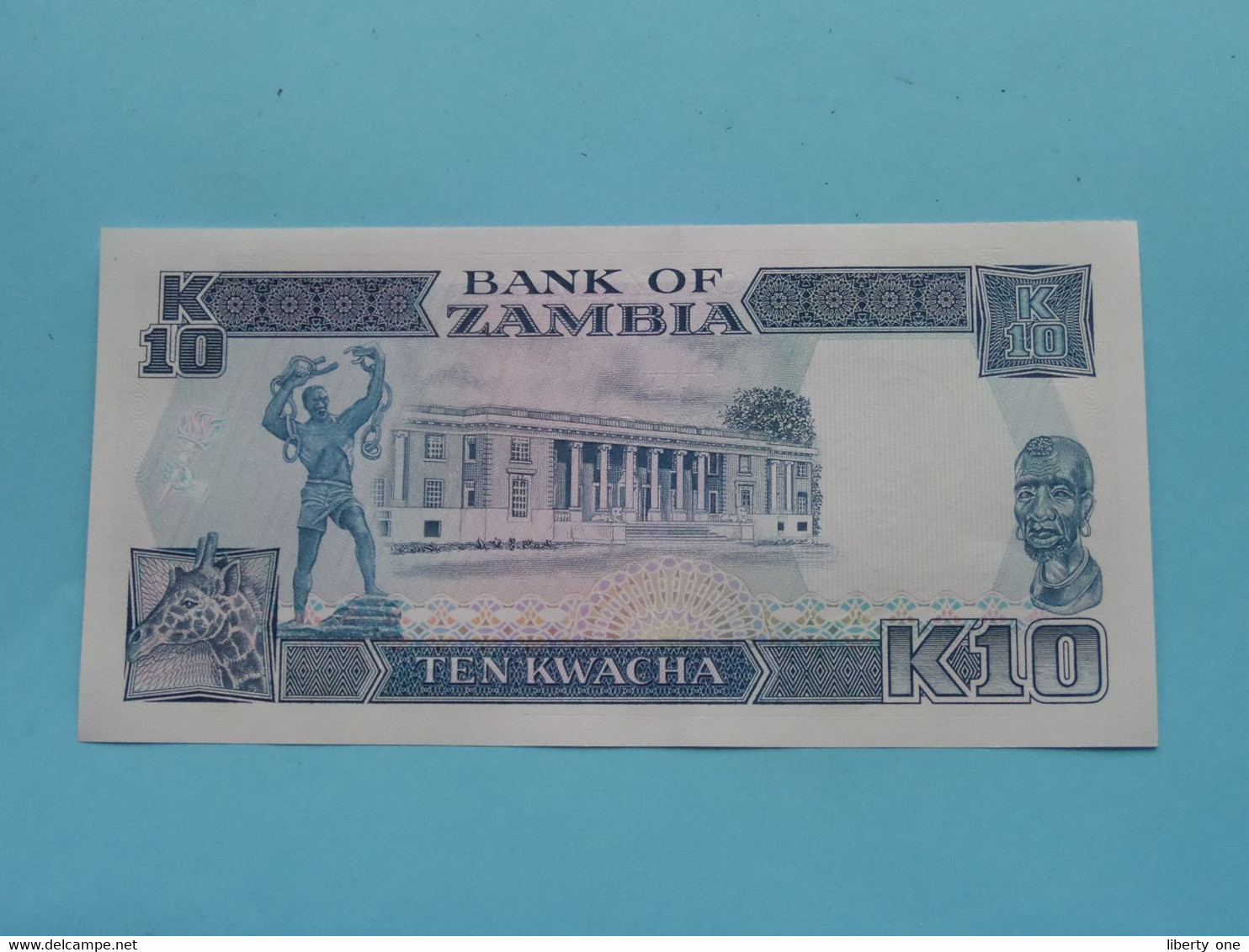 K10 Ten KWACHA ( A/F 2525041 - Sign 9 ) Bank Of ZAMBIA ( For Grade See SCANS ) UNC ! - Zambia