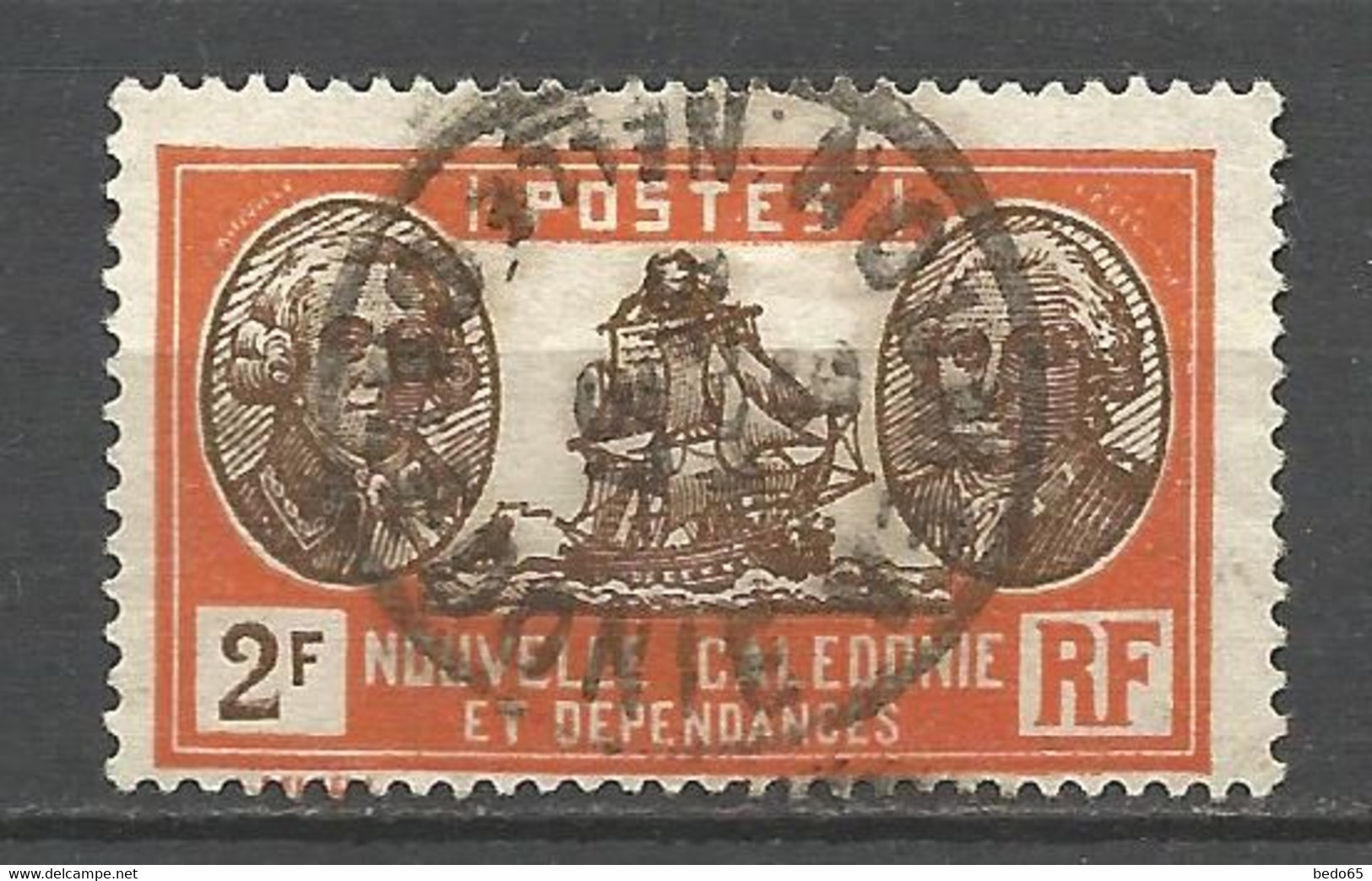 NOUVELLE CALEDONIE N° 157 CACHET NOUMEA - Oblitérés