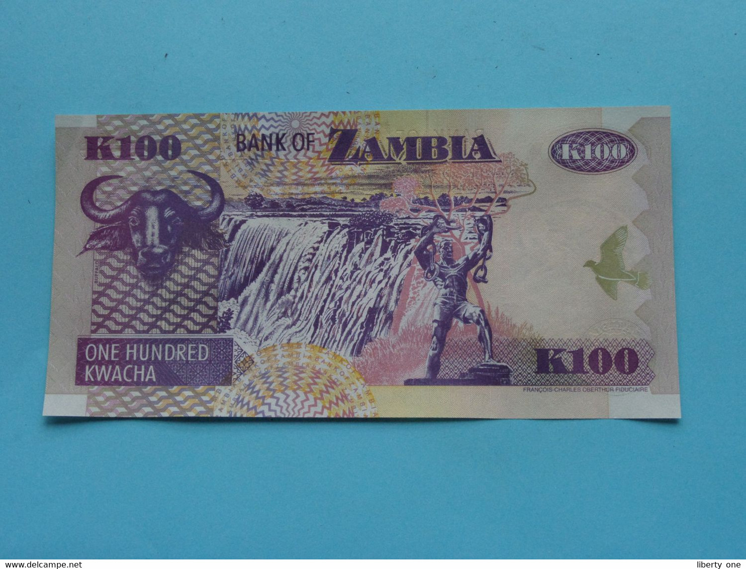 K100 One Hundred KWACHA ( CL/03 3462028 ) Bank Of ZAMBIA - 2006 ( For Grade See SCANS ) UNC ! - Zambia
