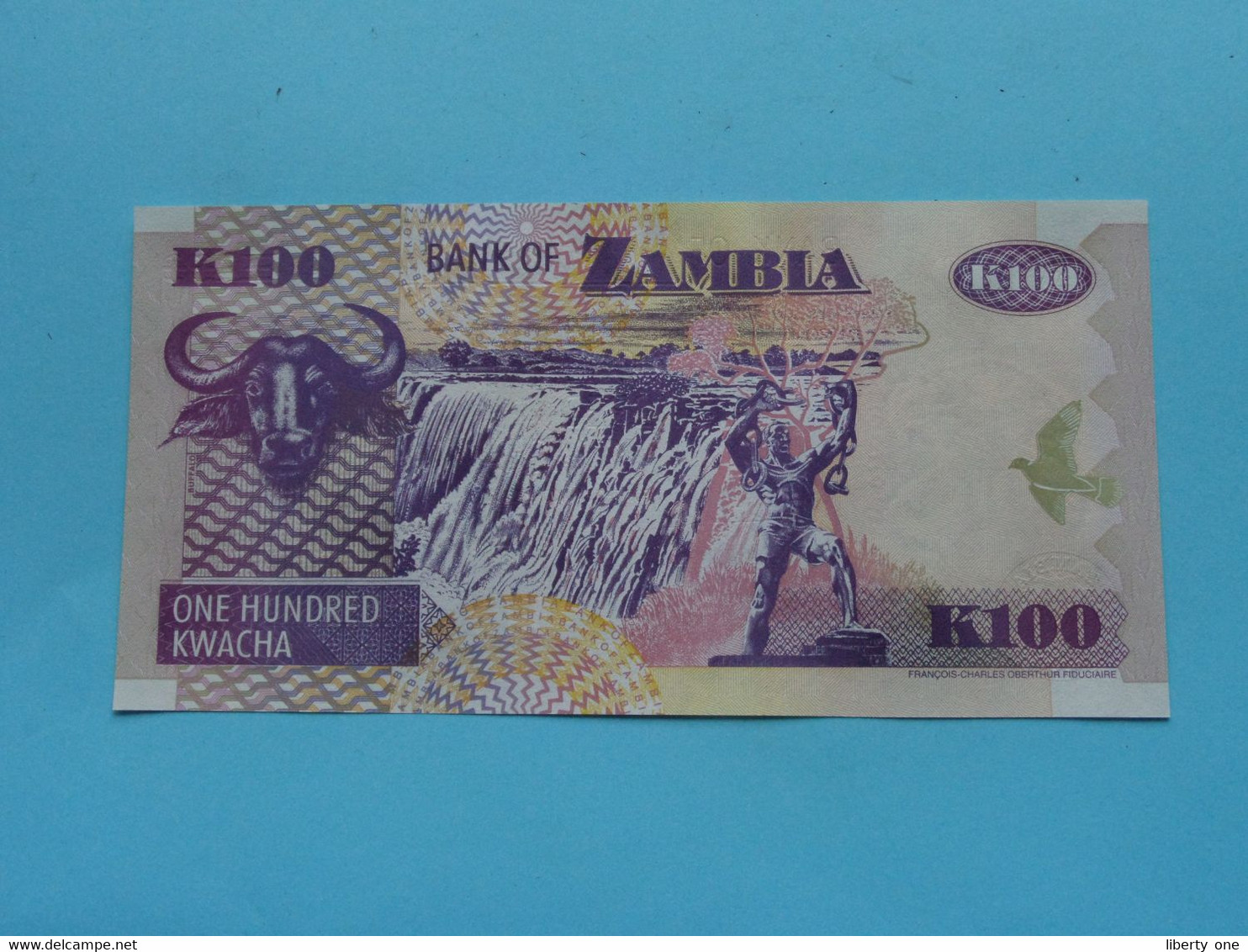 K100 One Hundred KWACHA ( CL/03 3462821 ) Bank Of ZAMBIA - 2006 ( For Grade See SCANS ) UNC ! - Zambie