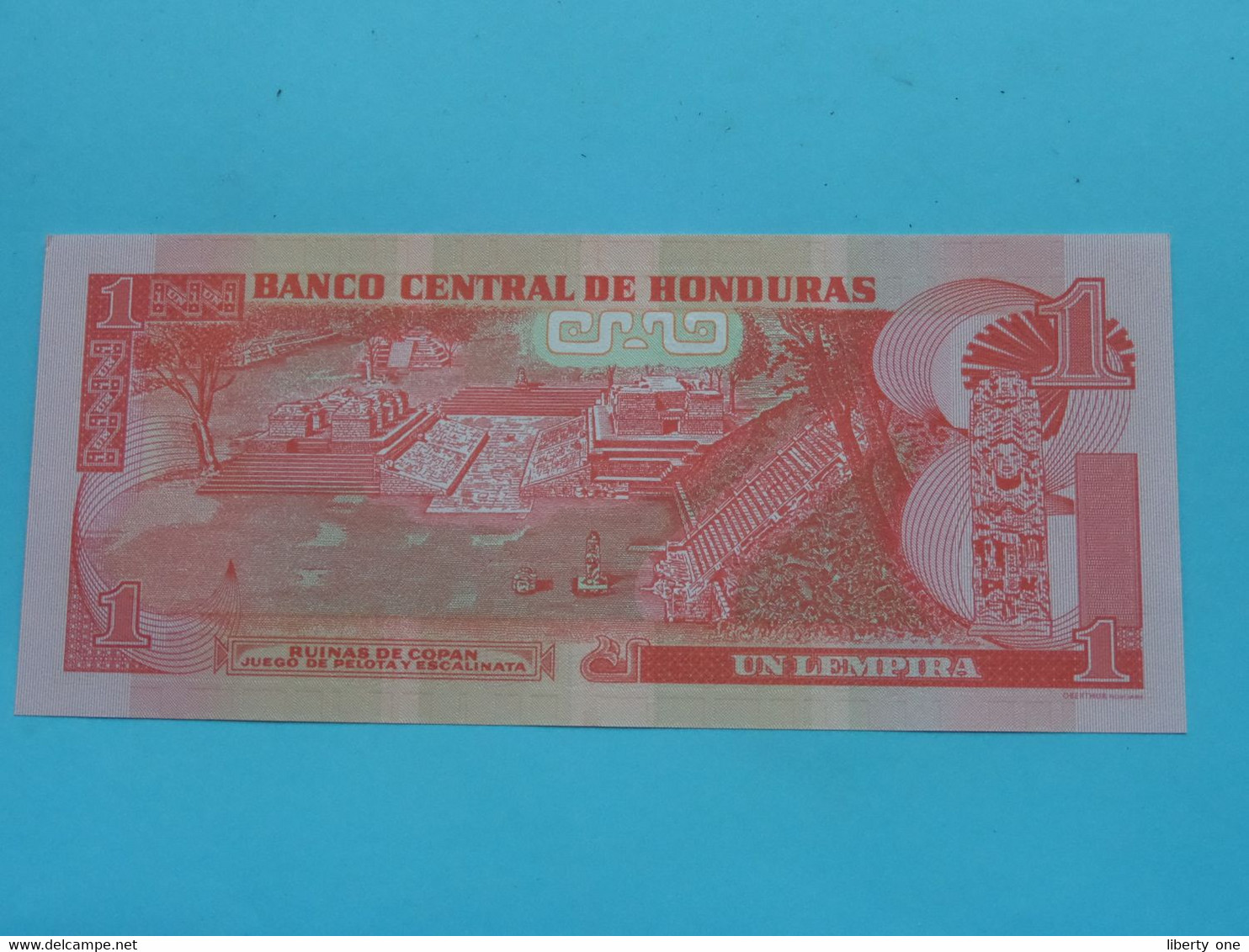 1 Un LEMPIRA ( FN7510444 ) Banco Central De Honduras - 2014 ( For Grade See SCANS ) UNC ! - Honduras