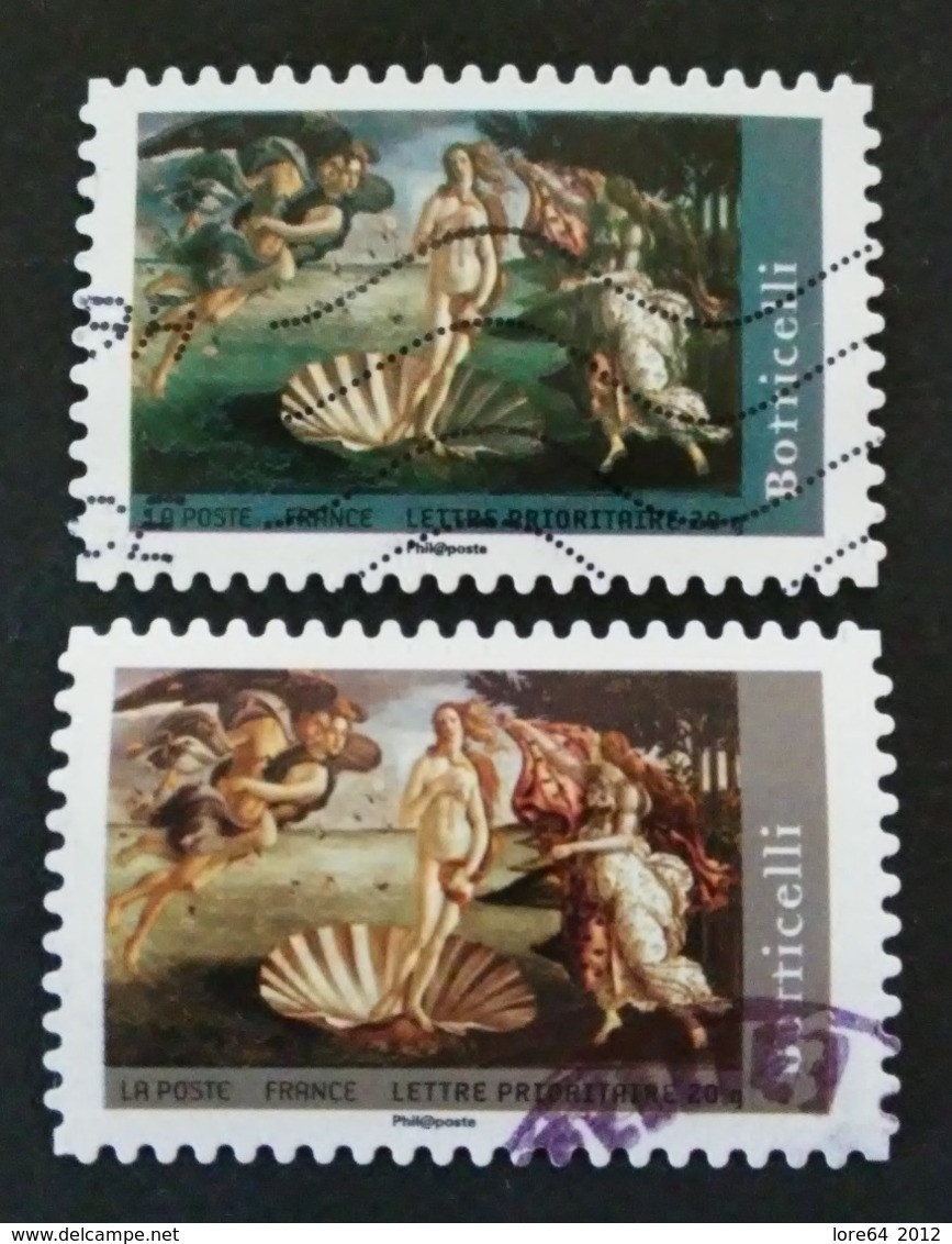 FRANCIA 2008 - Autoadesivo N°155 Varietà Di Colore - Used Stamps