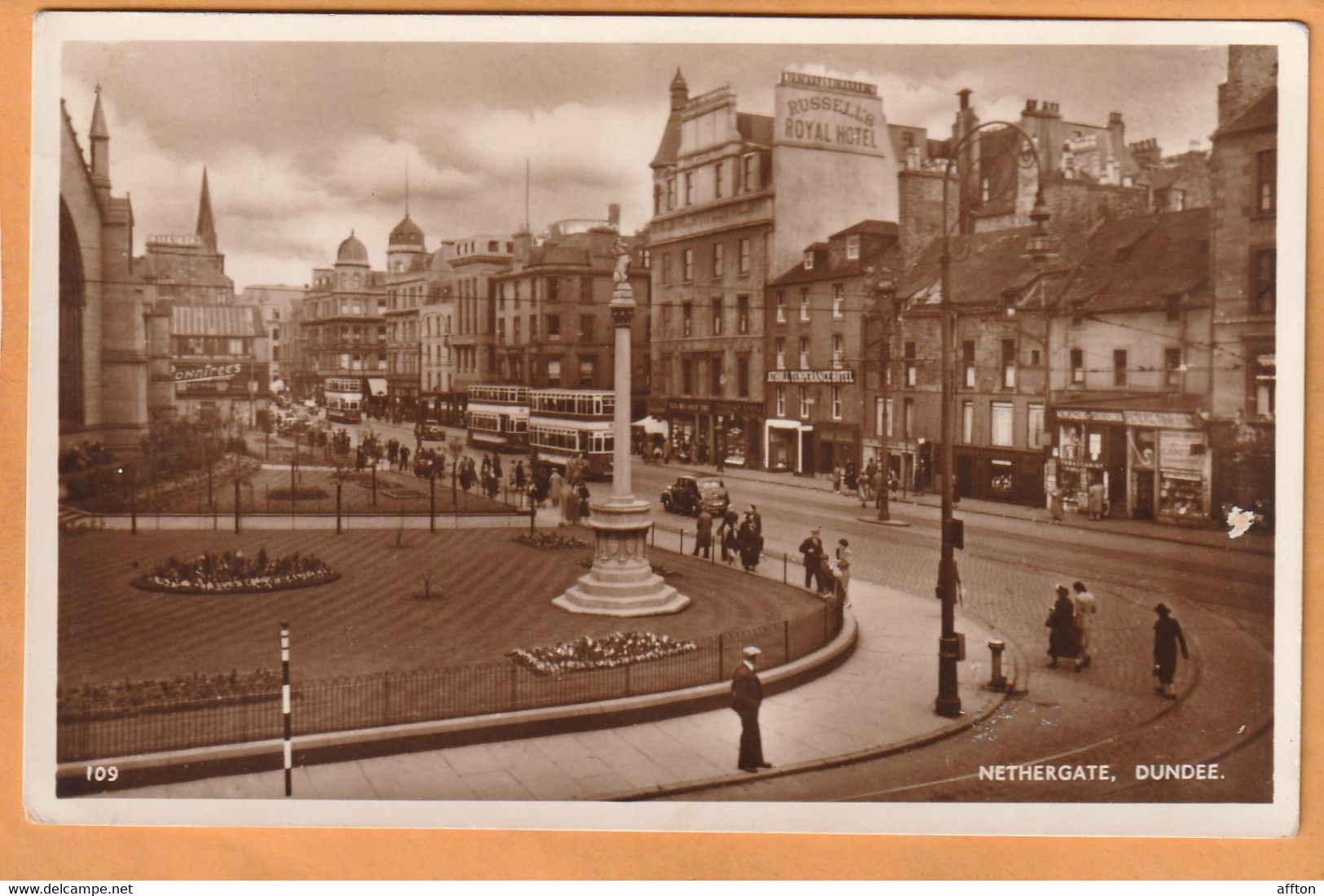 Dundee UK Old Postcard - Angus