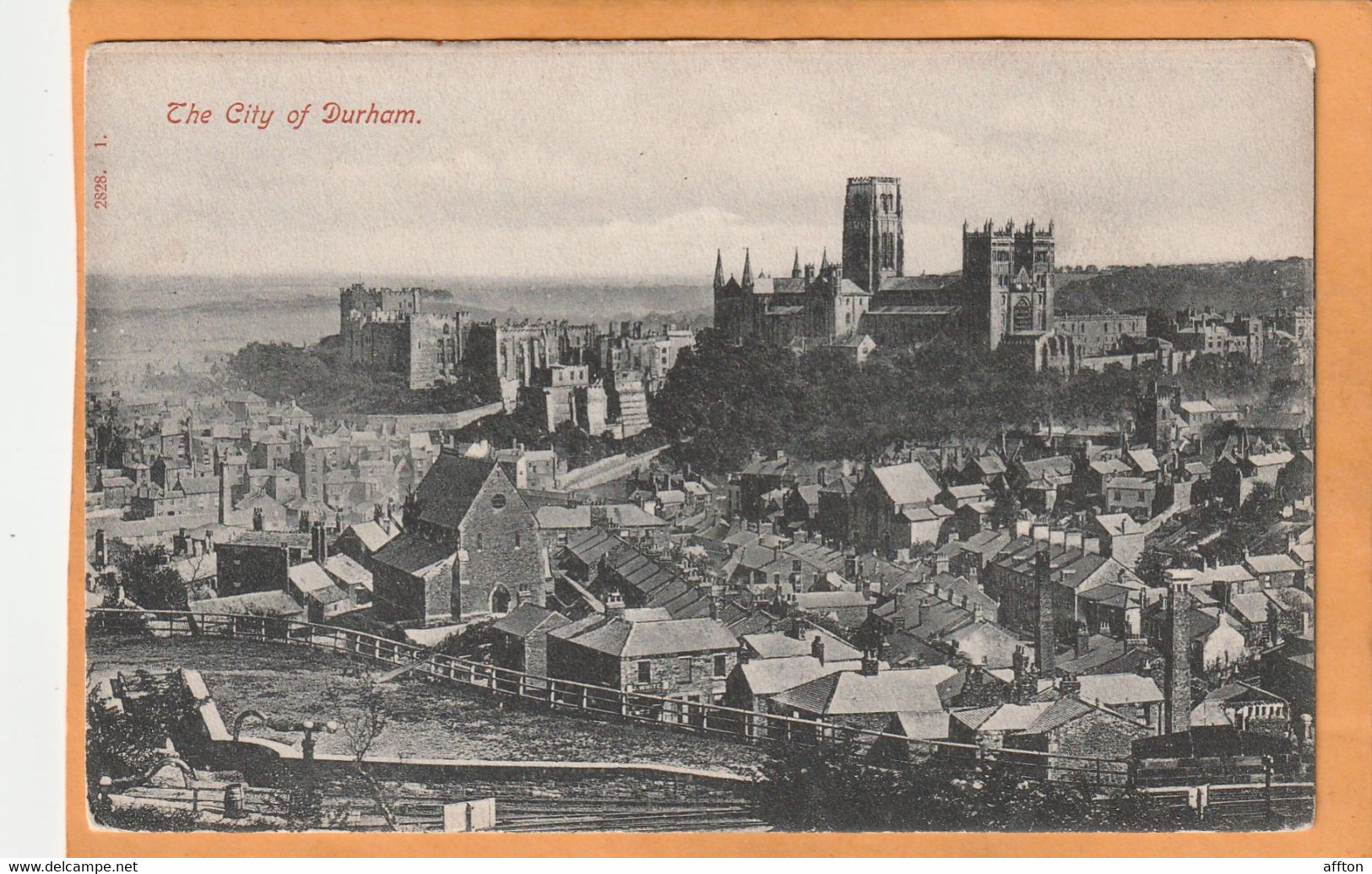 Durham UK 1905 Postcard - Durham City