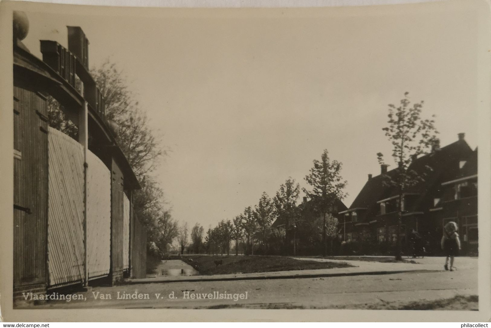 Vlaardingen //echte Foto//Van Linden V. D. Heuvellsingen (Sport Park) 19?? - Vlaardingen