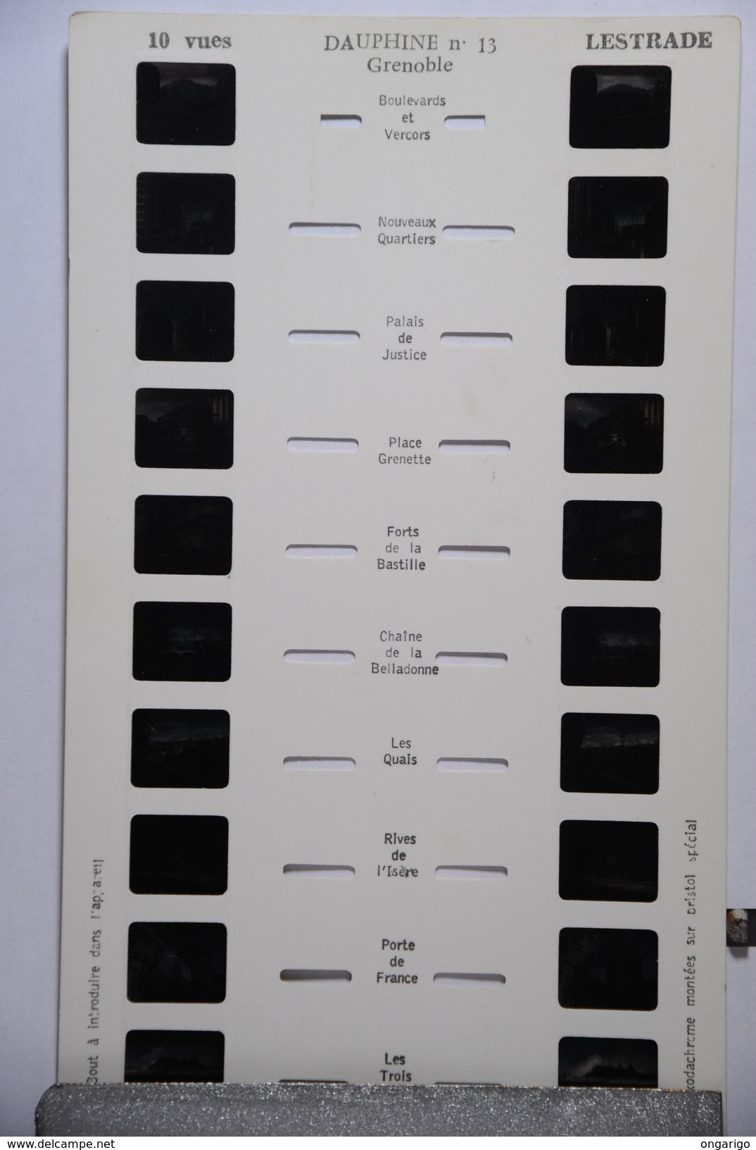 LESTRADE : DAUPHINE  N°13  GRENOBLE - Visionneuses Stéréoscopiques