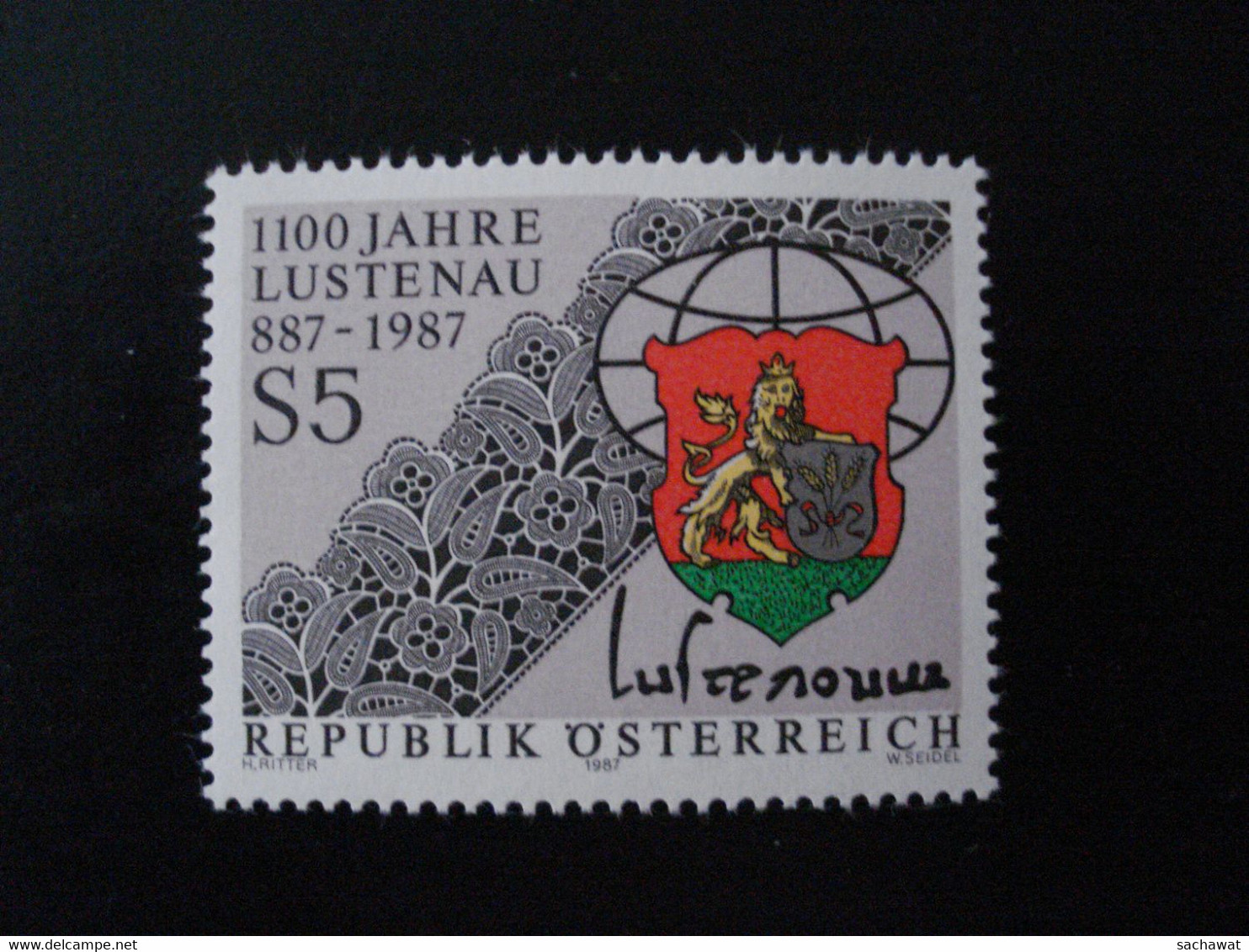 Autriche 1987 - 1100° Anniv. De Lustenau - Y.T. 1714 - Neuf ** Mint MNH - Nuevos