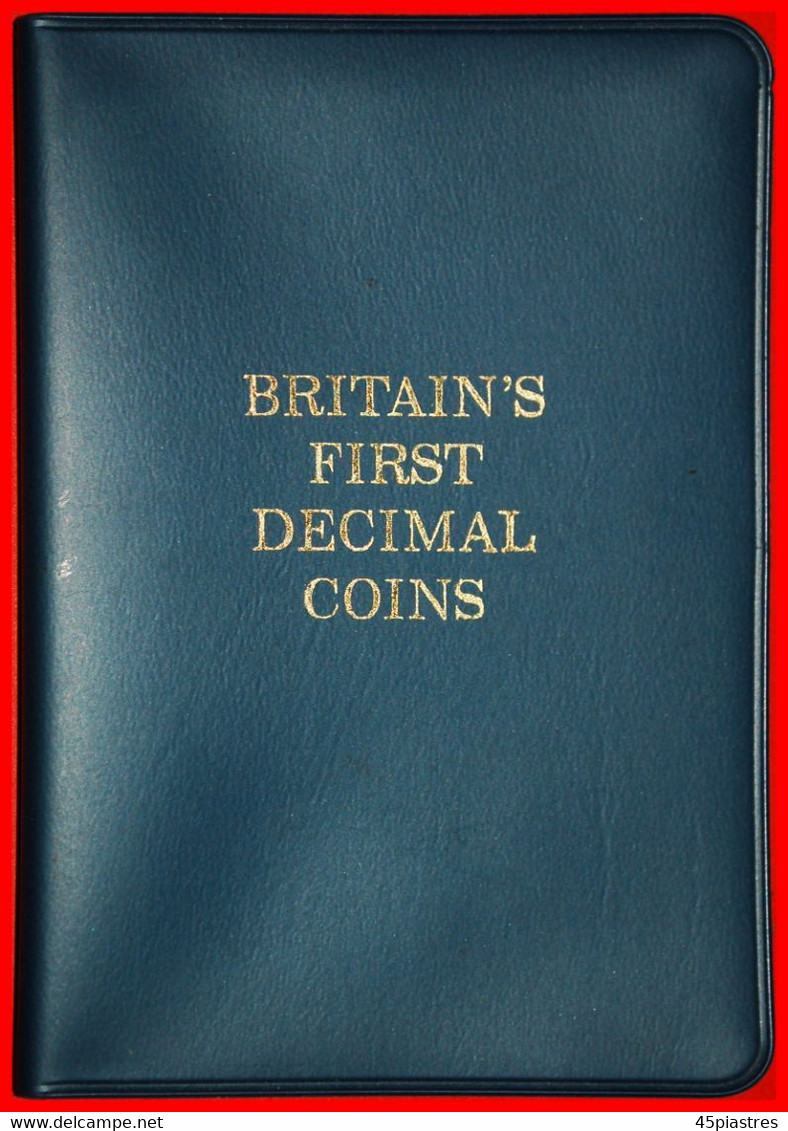 * SET 1969-1971: UNITED KINGDOM ★ BRITAIN'S FIRST DECIMAL COINS UNC (5 COINS)! ★LOW START ★ NO RESERVE! - Mint Sets & Proof Sets