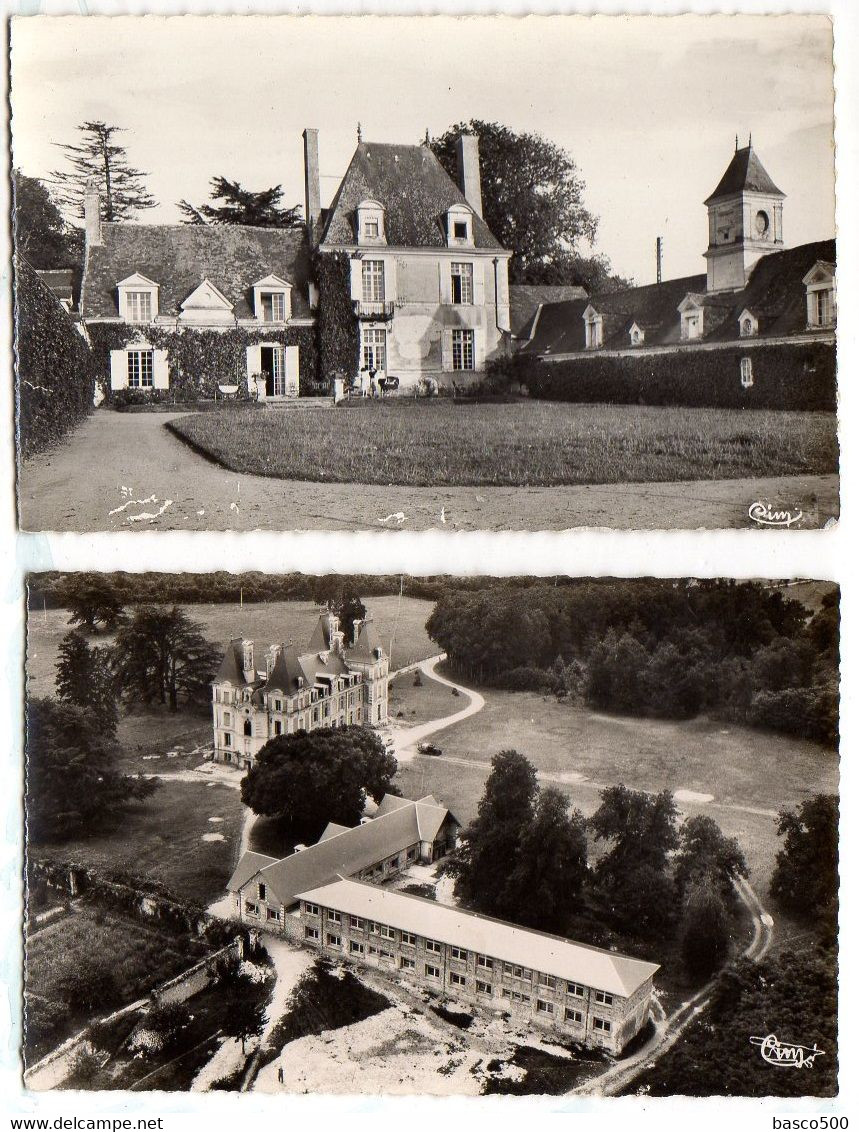 TIERCE : 2 Cartes Châteaux BESNERIE & FERRONNIERE - Tierce