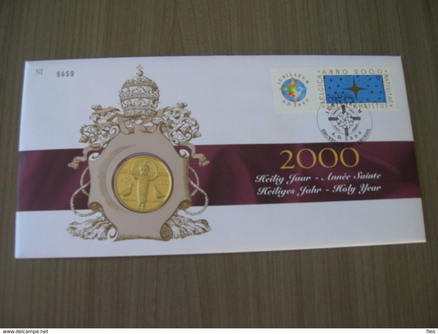 BELG.2000 2967 Xmas Kerstmis Noel Numisletter TB, Muntbrief - Numisletter