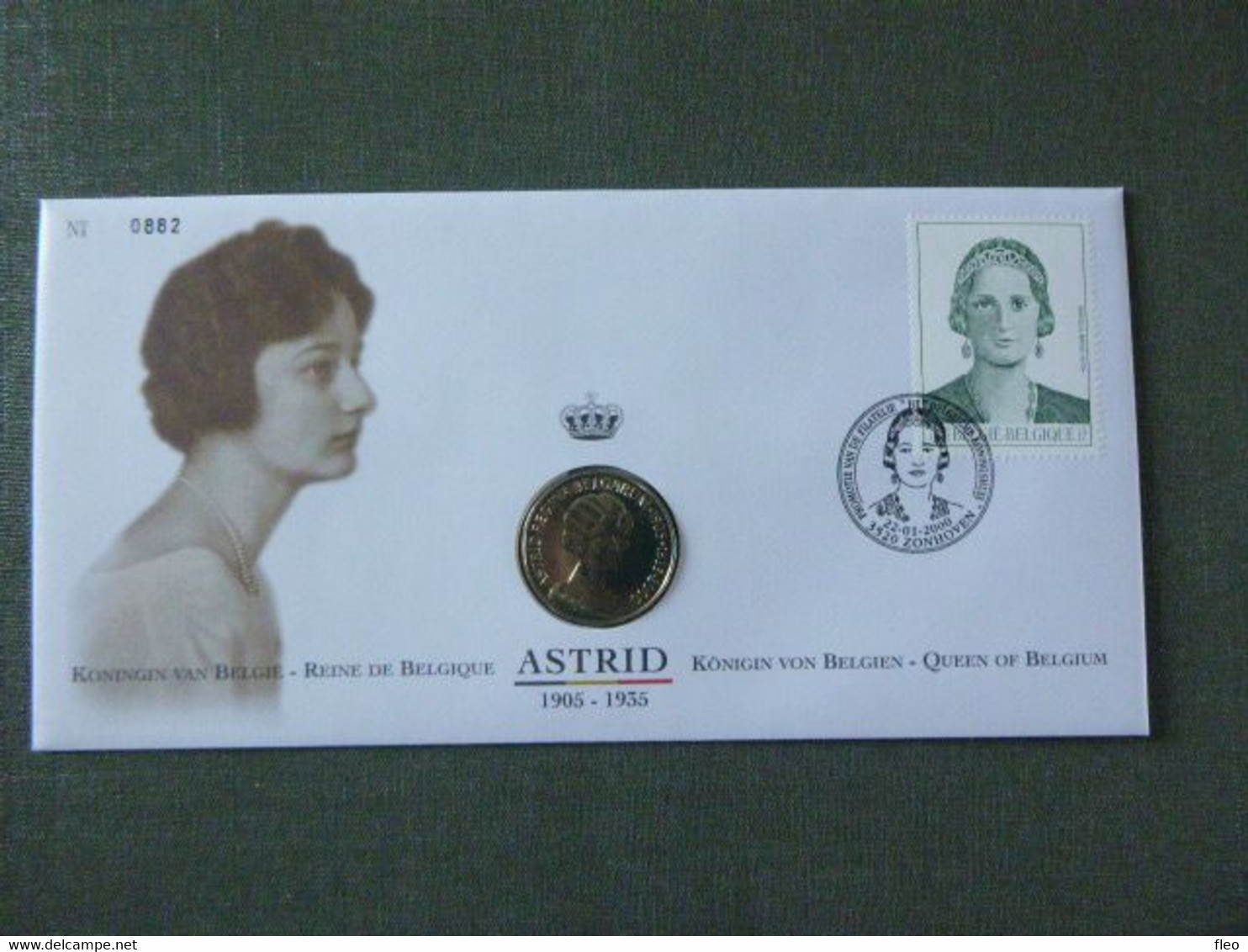 BELG.2000 2879 Het Belgisch Koningshuis / La Dynastie Belge Numisletter TB, Muntbrief - Numisletter