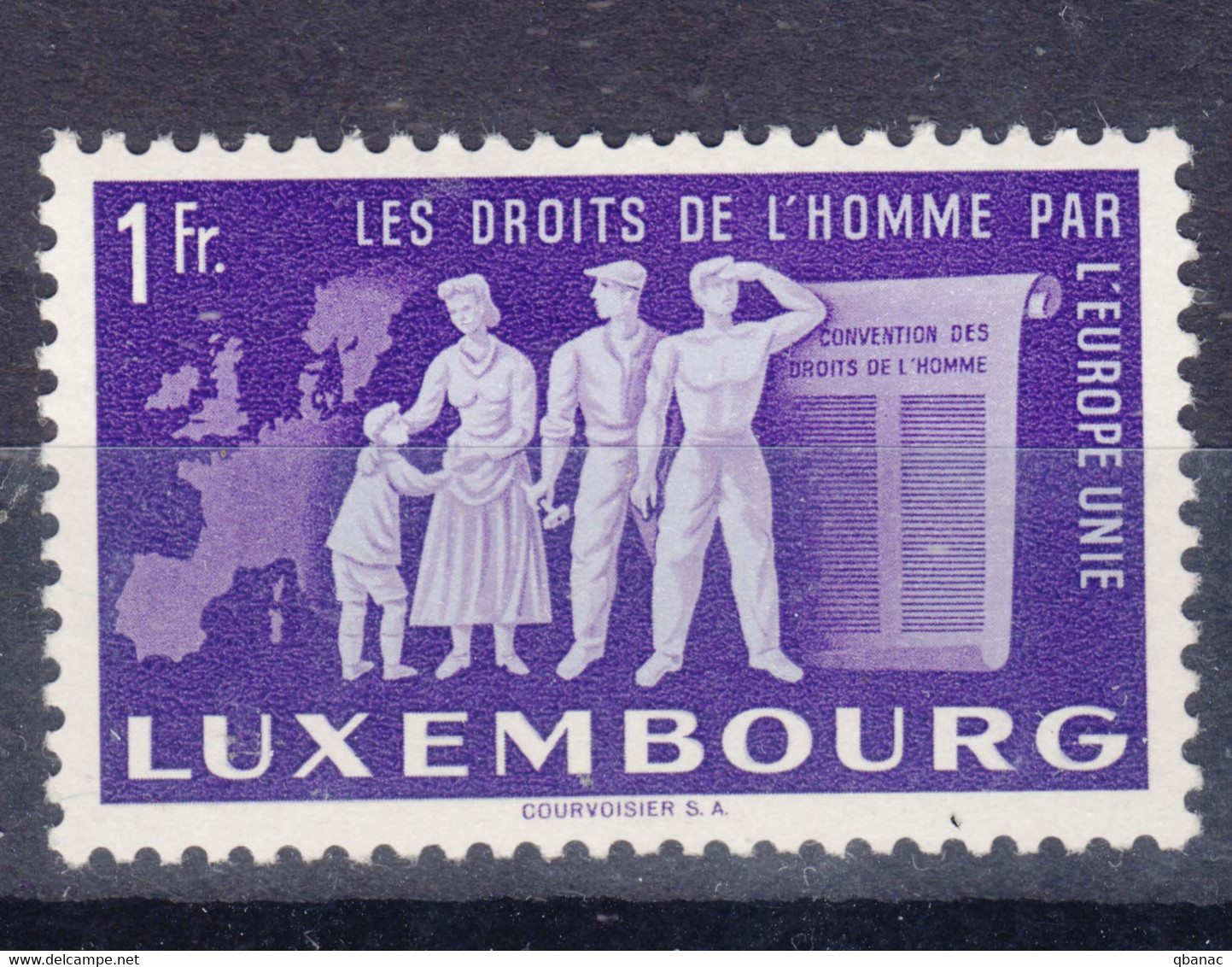 Luxembourg 1951 Mi#479 Mint Hinged - Ungebraucht