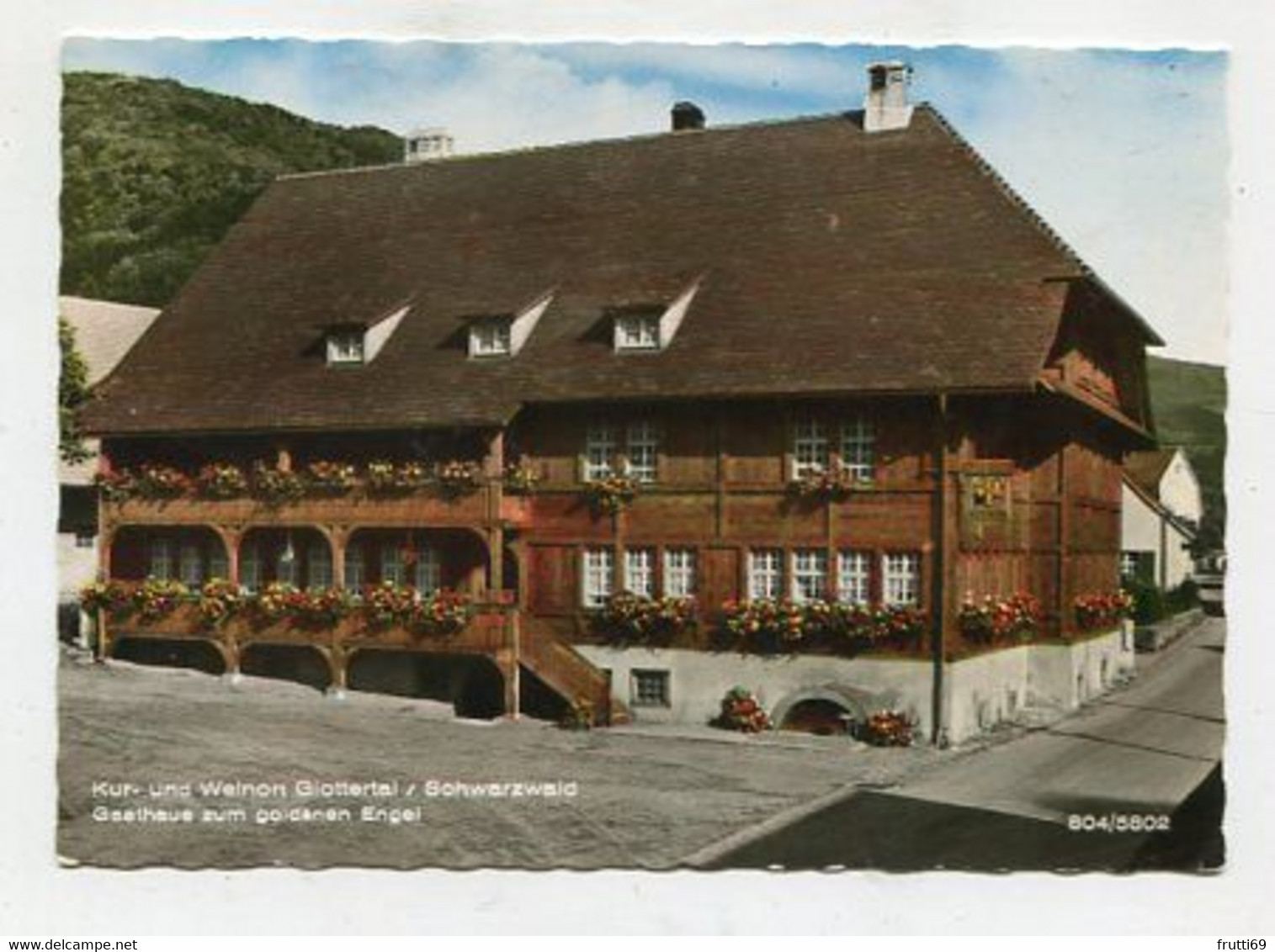 AK 073741 GERMANY - Glottertal - Gasthaus Zum Goldenen Engel - Glottertal