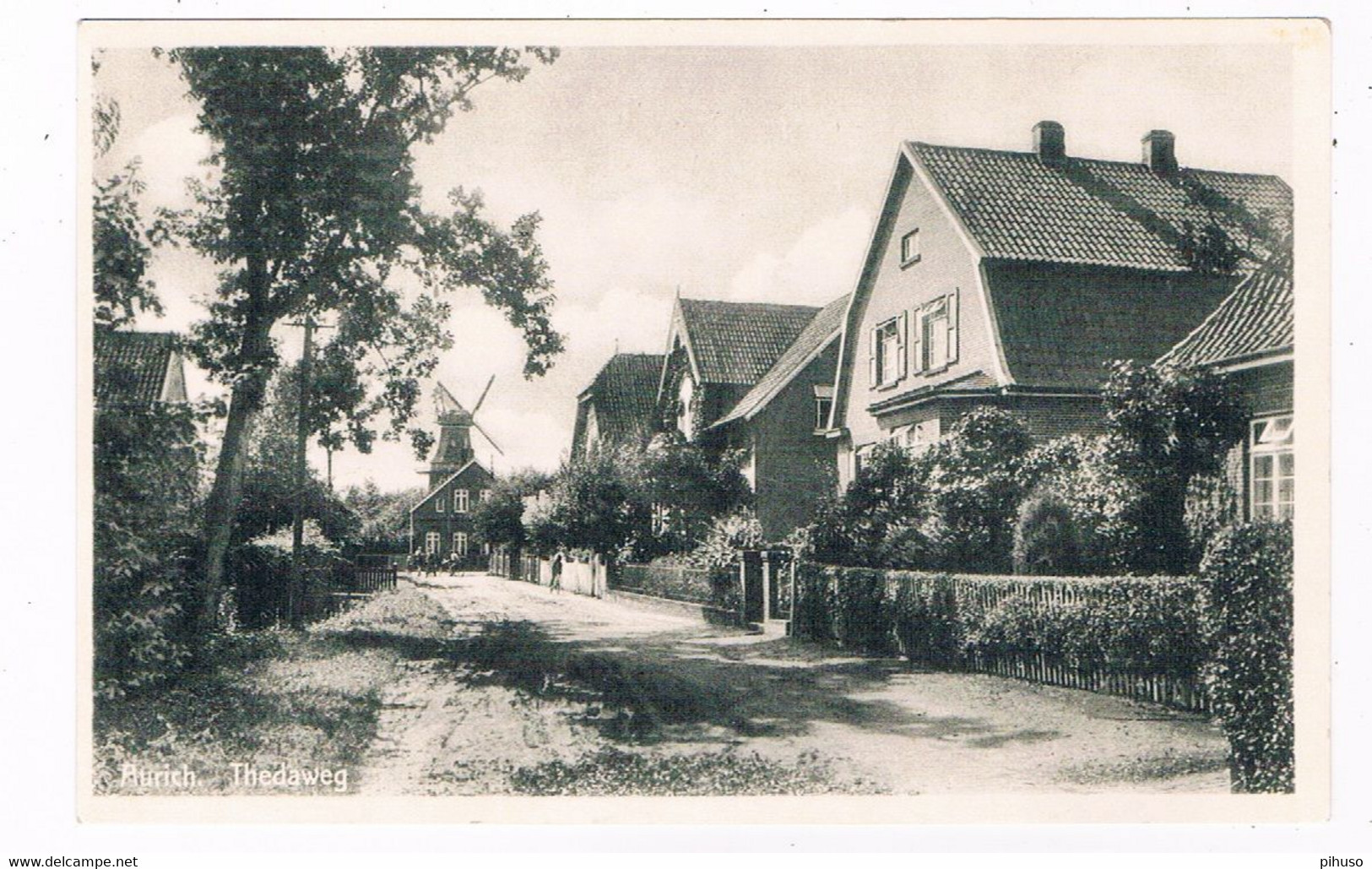 D-14166  AURICH : Thedaweg ( Mühle , Windmill, Molen ) - Aurich